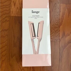 l'ange Sculptwaver 1.3" Titanium Deep Wave Crimper Blush Pink
